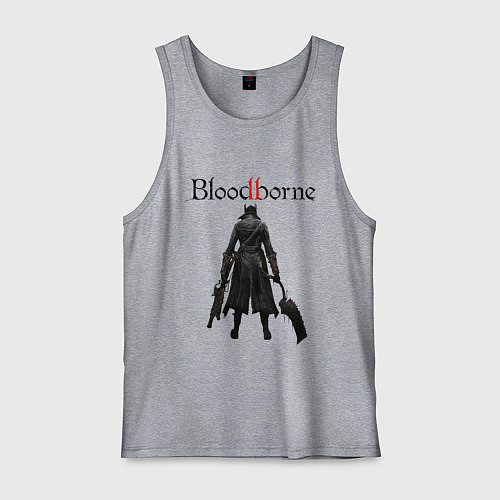 Мужская майка Bloodborne / Меланж – фото 1