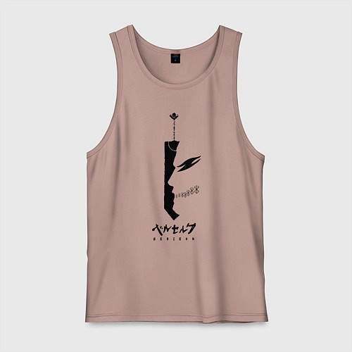 Мужская майка BERSERK / Пыльно-розовый – фото 1