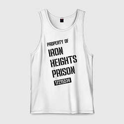 Мужская майка Iron Heights Prison