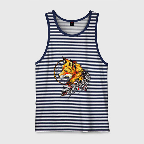 Мужская майка Страж снов / Синяя тельняшка – фото 1