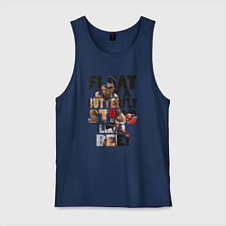 Майка мужская хлопок АЛИ, цвет: тёмно-синий