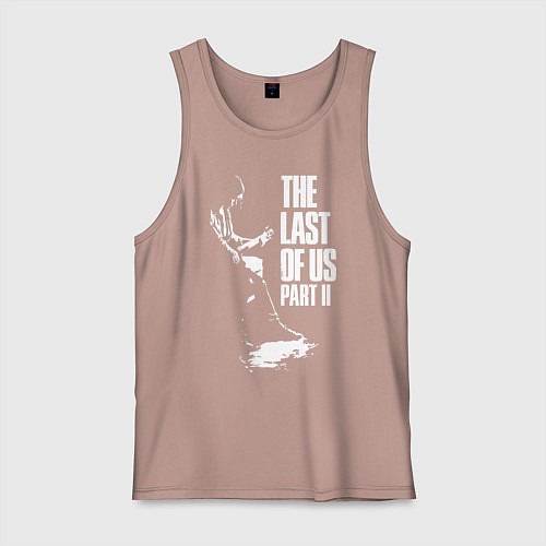 Мужская майка Элли с гитарой / Пыльно-розовый – фото 1