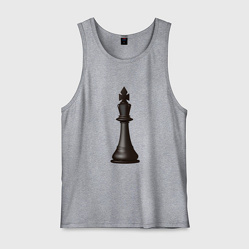 Мужская майка Король / Меланж – фото 1