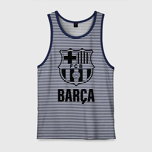 Мужская майка BARCA / Синяя тельняшка – фото 1