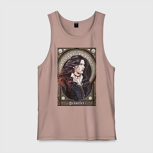Мужская майка The Witcher, Yennefer / Пыльно-розовый – фото 1