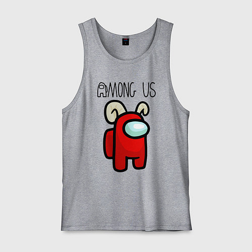 Мужская майка AMONG US / Меланж – фото 1