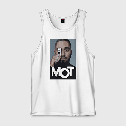 Мужская майка МОТ / Белый – фото 1