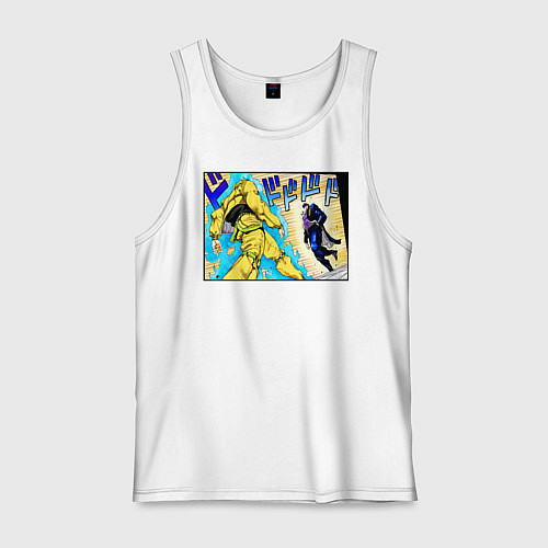 Мужская майка Дио идет на забив / Белый – фото 1