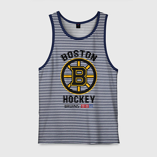 Мужская майка BOSTON BRUINS NHL / Синяя тельняшка – фото 1