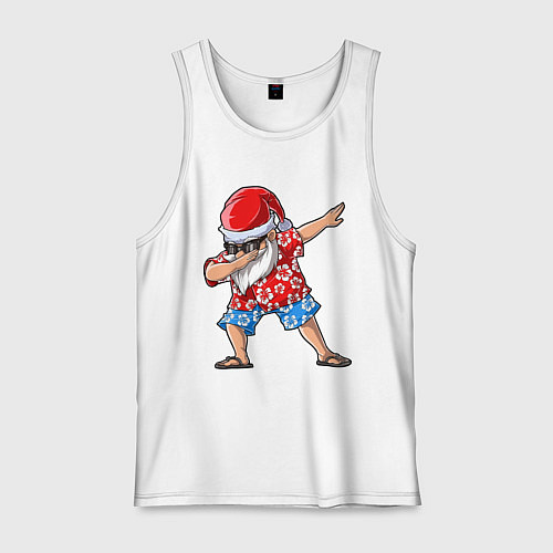 Мужская майка Santa Dab / Белый – фото 1