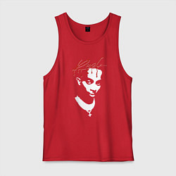 Майка мужская хлопок Playboi Carti Whole Lotta Red, цвет: красный