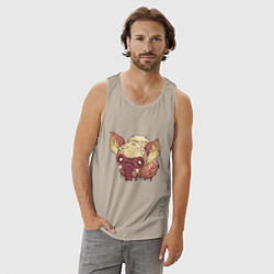 Майка мужская хлопок Dont Starve, цвет: миндальный — фото 2