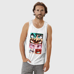 Майка мужская хлопок MY HERO ACADEMIA MHA, цвет: белый — фото 2