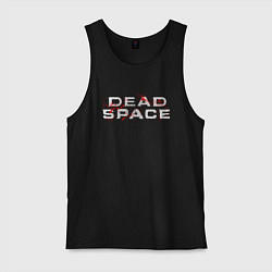 Майка мужская хлопок DEAD SPACE МЁРТВЫЙ КОСМОС, цвет: черный