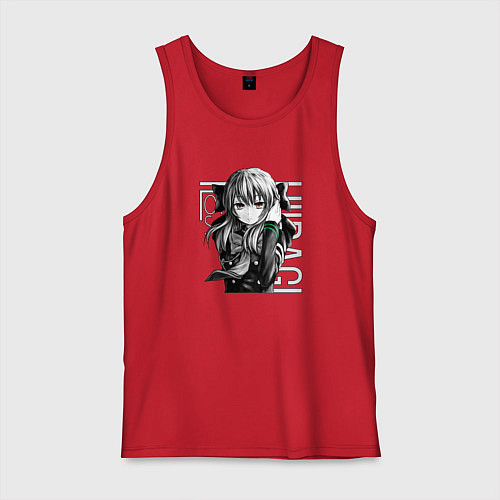 Мужская майка Шиноа Хираги Последний Серафи / Красный – фото 1