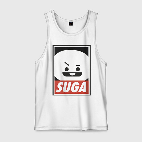 Мужская майка Шуга / Белый – фото 1