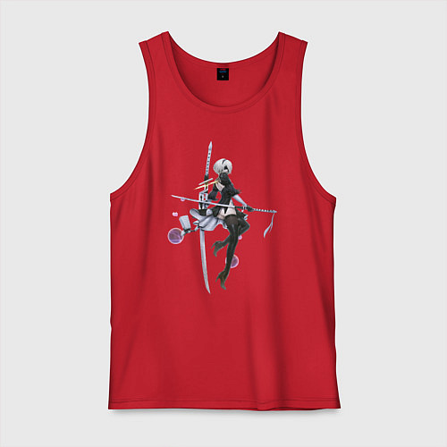 Мужская майка 2B Nier / Красный – фото 1