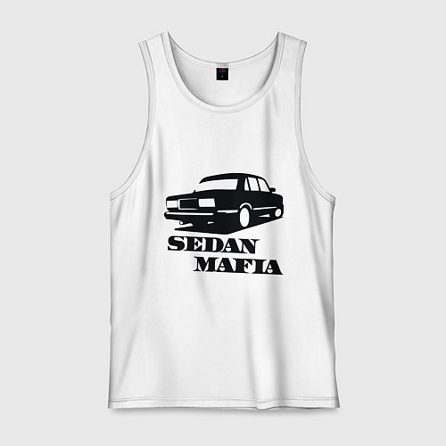 Мужская майка SEDAN MAFIA / Белый – фото 1