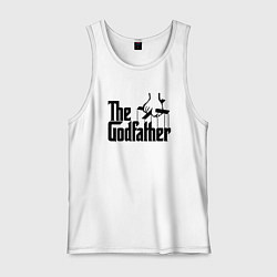 Майка мужская хлопок The Godfather, цвет: белый