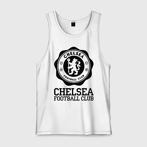 Мужская майка Chelsea FC: Emblem / Белый – фото 1