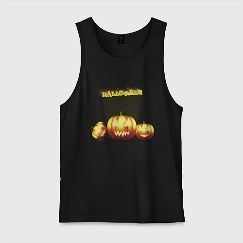 Мужская майка Halloween / Черный – фото 1