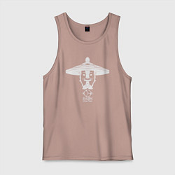 Майка мужская хлопок Storm Spirit из Доты 2, цвет: пыльно-розовый