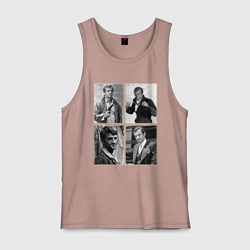 Мужская майка Бельмондо навсегда / Пыльно-розовый – фото 1