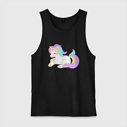 Мужская майка Волшебная лошадка