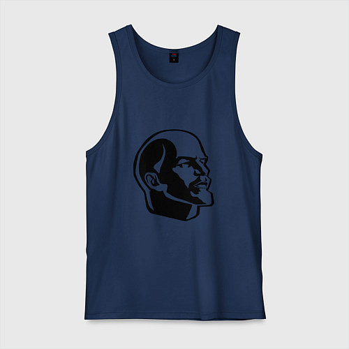 Мужская майка Ленин Владимир Ильич / Тёмно-синий – фото 1