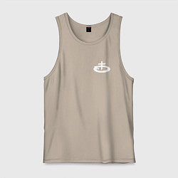 Майка мужская хлопок OBLADAET P7AY3R5, цвет: миндальный