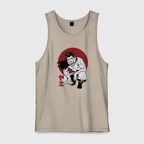 Мужская майка Ями Бог Разрушений / Миндальный – фото 1