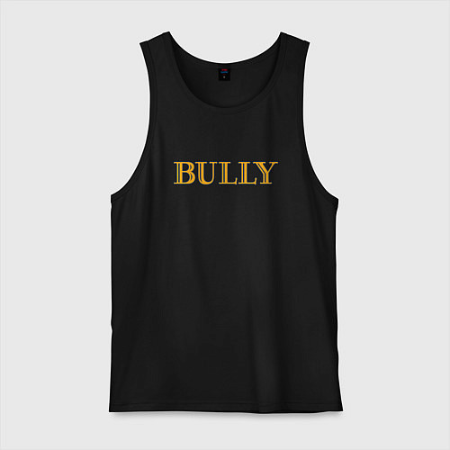 Мужская майка Bully Big Logo / Черный – фото 1