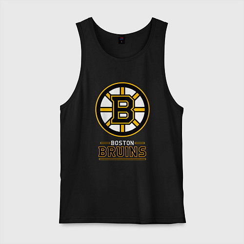 Мужская майка Boston Bruins , Бостон Брюинз / Черный – фото 1