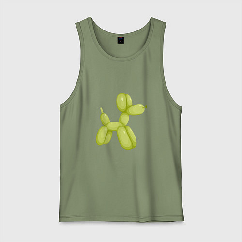 Мужская майка Шарик в форме собаки / Авокадо – фото 1