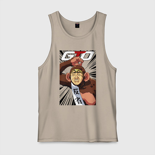 Мужская майка Onizuka gorilla / Миндальный – фото 1