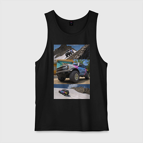 Мужская майка FORZA HORIZON 5 BRONCO / Черный – фото 1