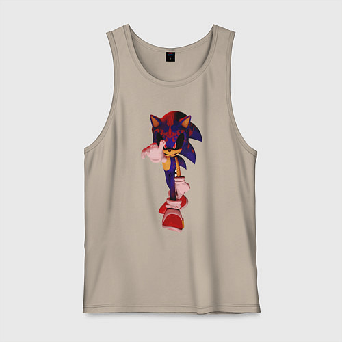 Мужская майка Sonic Exe Video game / Миндальный – фото 1