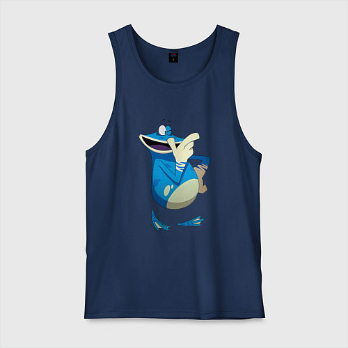 Мужская майка Globox Rayman Legends / Тёмно-синий – фото 1