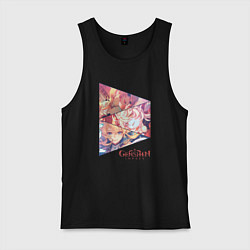 Майка мужская хлопок Барбара, Кли, Джинн, цвет: черный