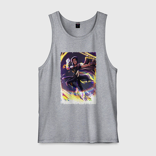 Мужская майка Фрей в деле / Меланж – фото 1