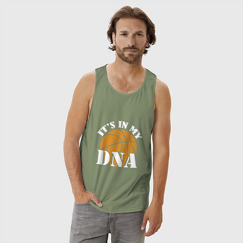 Мужская майка ДНК Баскетбол / Авокадо – фото 3