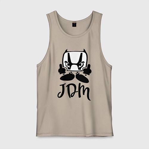 Мужская майка Honda JDM Japan Gesture / Миндальный – фото 1