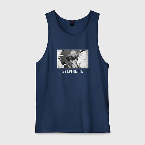Мужская майка Сильфиетта / Тёмно-синий – фото 1