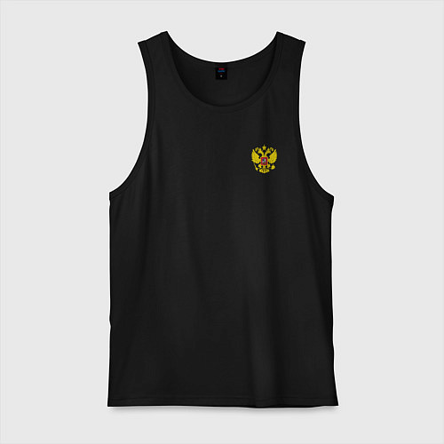Мужская майка Герб / Черный – фото 1