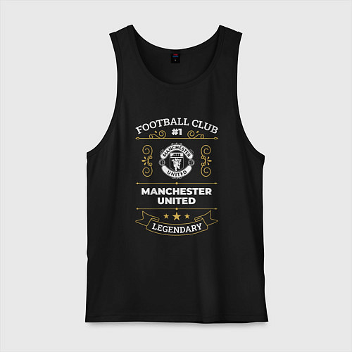 Мужская майка Manchester United FC 1 / Черный – фото 1