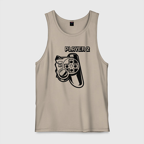 Мужская майка Player 2 парная / Миндальный – фото 1
