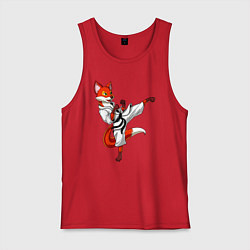 Мужская майка Лис боец