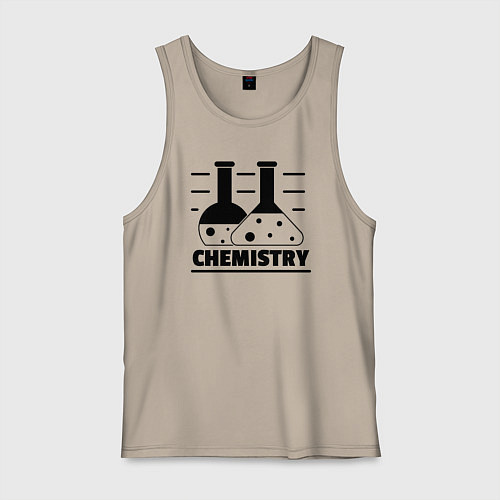 Мужская майка CHEMISTRY химия / Миндальный – фото 1