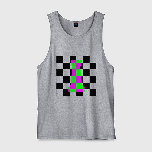 Мужская майка Ладья / Меланж – фото 1