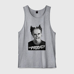 Майка мужская хлопок The Prodigy - firestarter, цвет: меланж